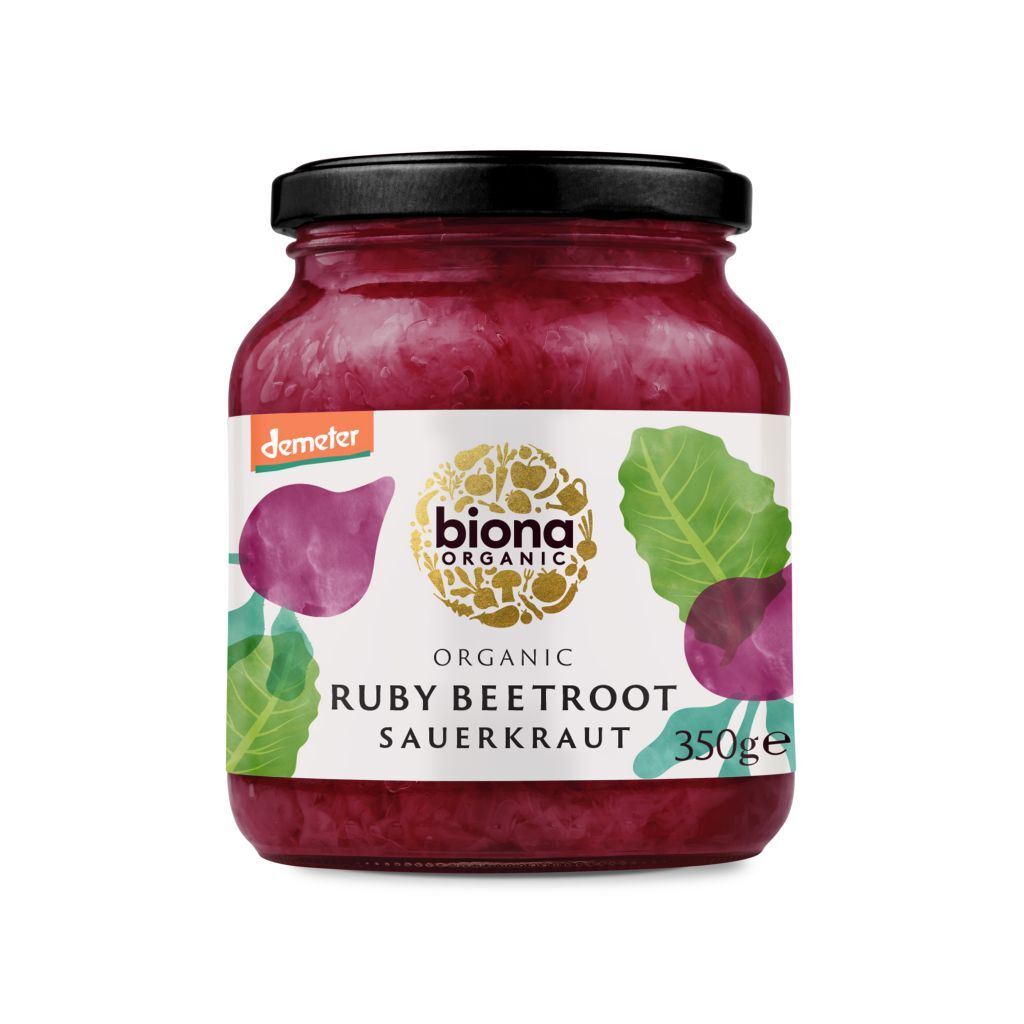 Biona BIO Savanyú káposzta céklával 350 g | Avokado bevásárlás
