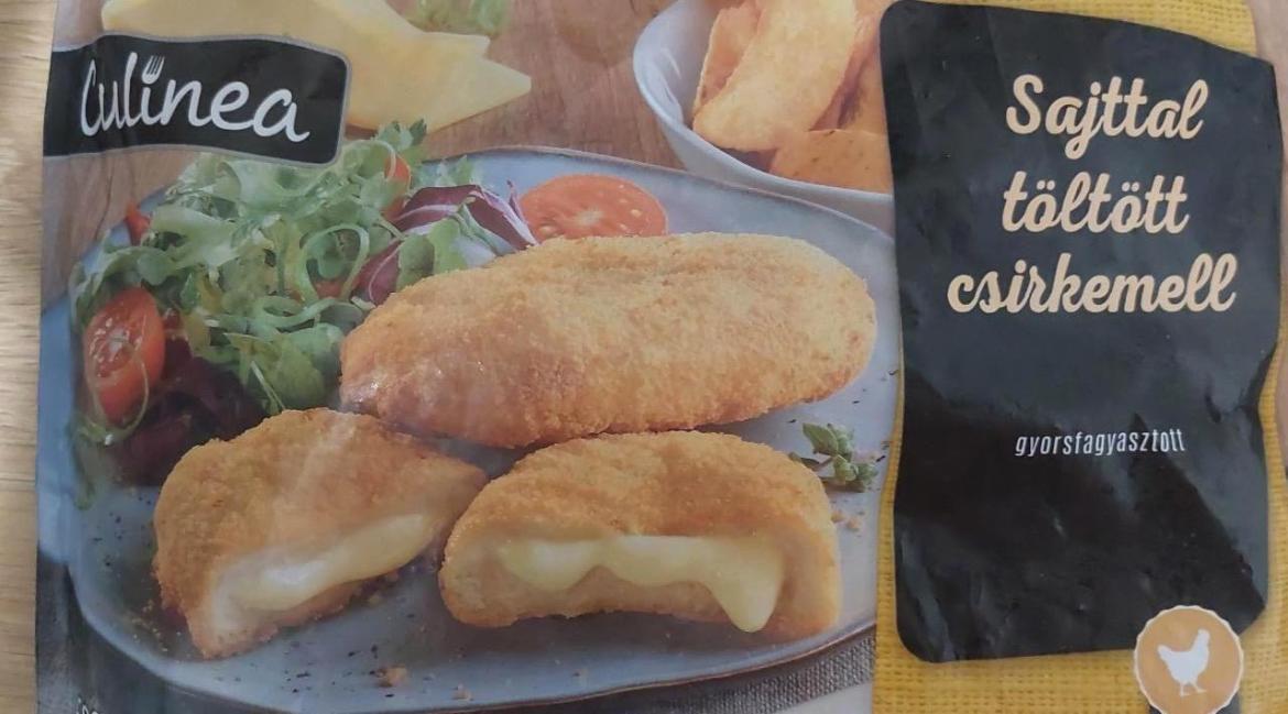 Culinea Sajttal töltött csirkemellfilé, gyorsfagyasztott