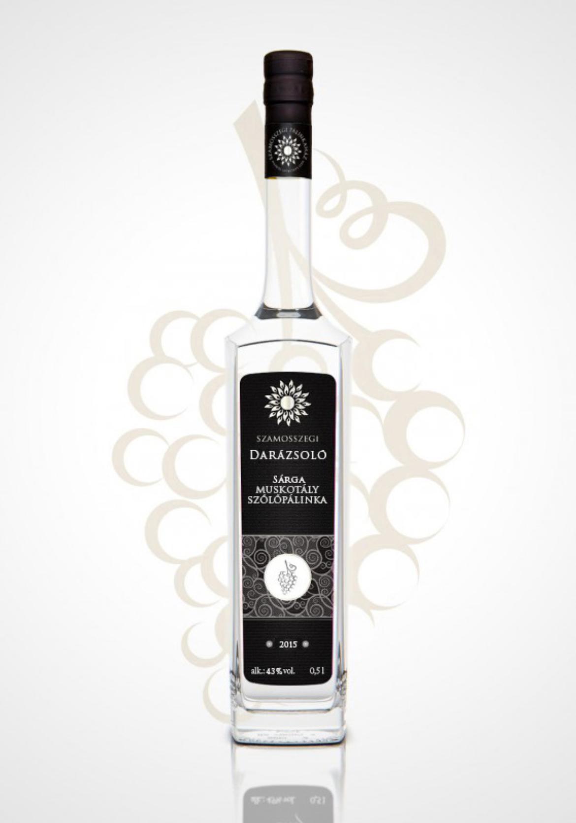 Szamosszegi Darázsoló Sárgamuskotály pálinka 500ml