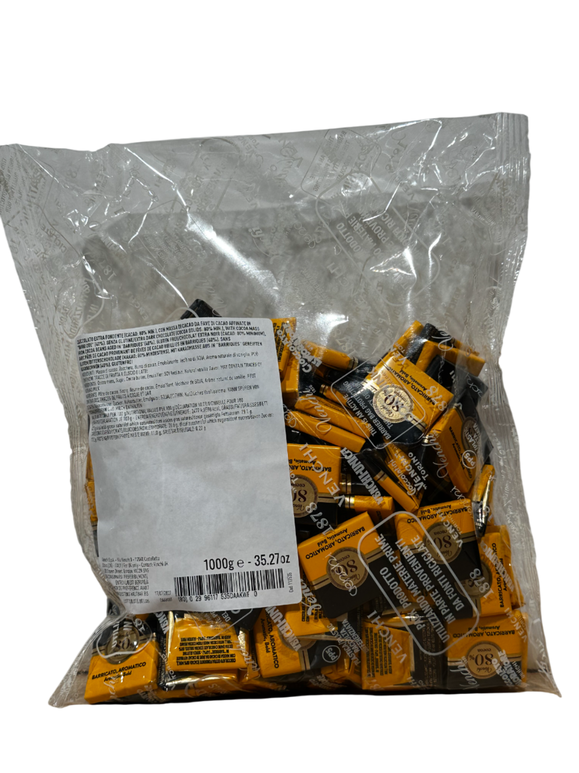 Venchi 80%-os Étcsokoládé 1kg