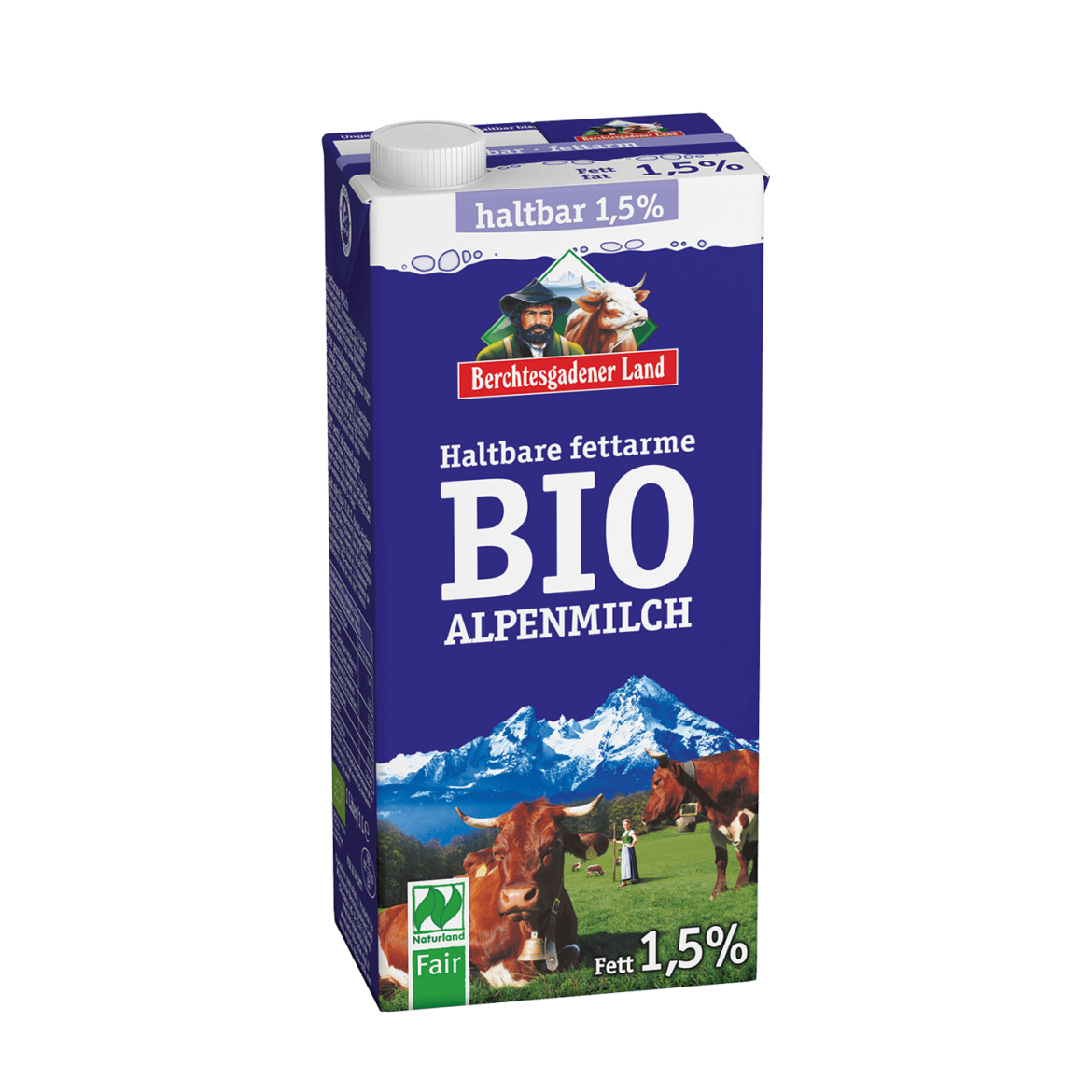 Bio Alpenmilch tartós dobozos tej 1,5% 1l