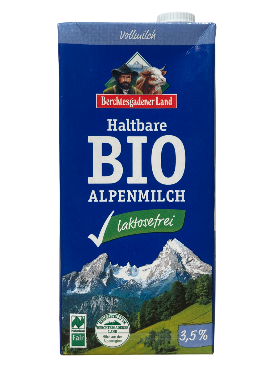 Bio Alpenmilch laktózmentes tej 3,5% 1l