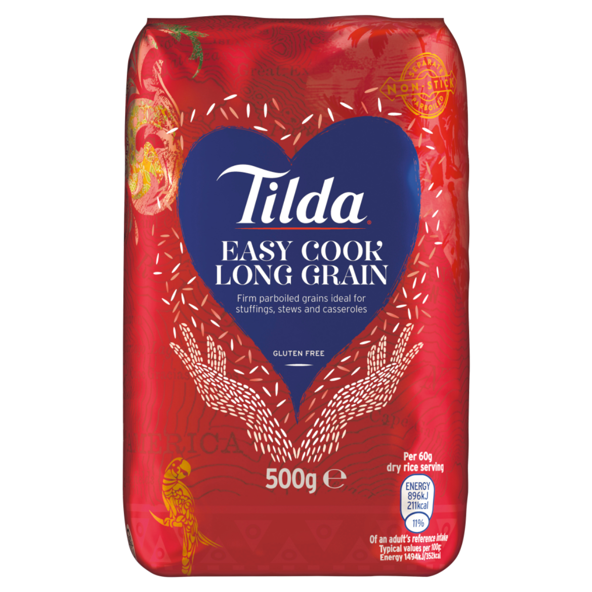 Tilda Könnyen főzhető hosszúszemű rizs 500g