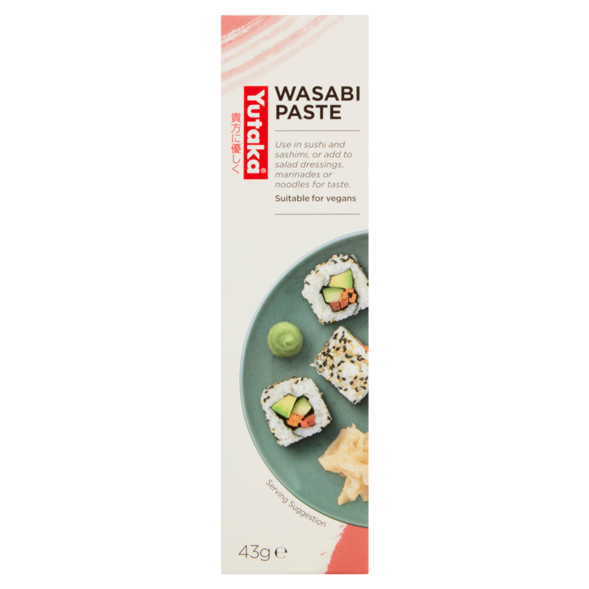 Yutaka Wasabi paszta 43g