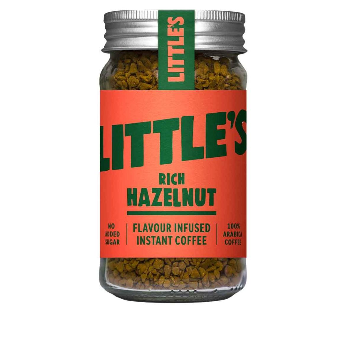Little's Mogyoró ízesítésű instant kávé 50g