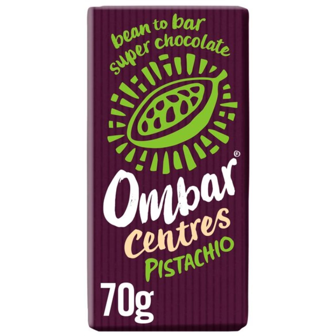 Ombar Pisztáciás étcsokoládé 70g