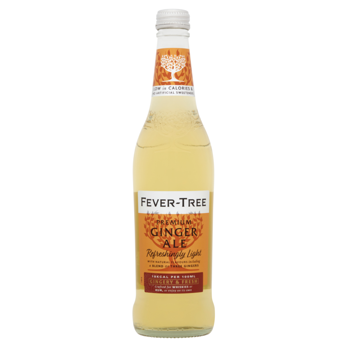 FeverTree Light Frissítő Gyömbér ital 500ml