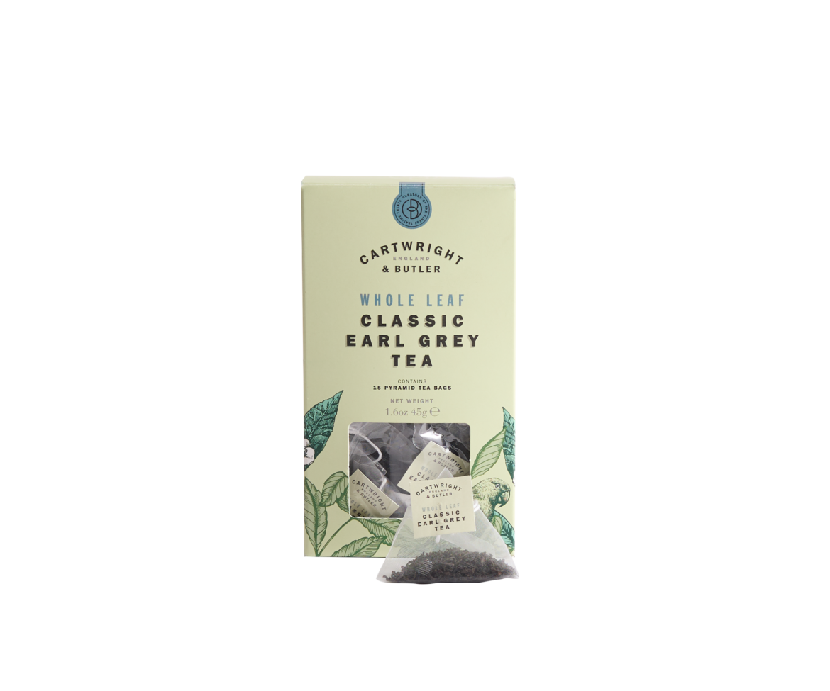 C&B Earl Grey  egész leveles teafilterek 15x3g