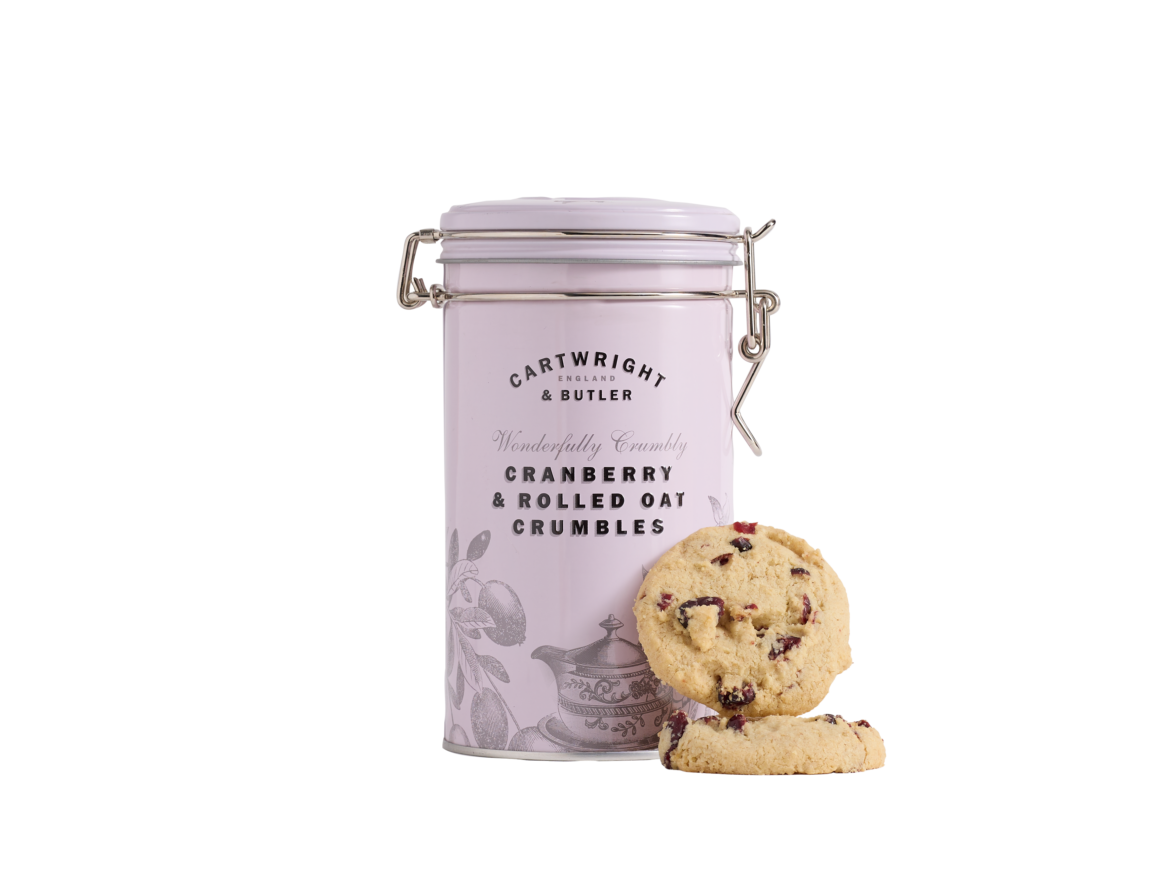 C&B Áfonyás keksz fémdobozban 200g