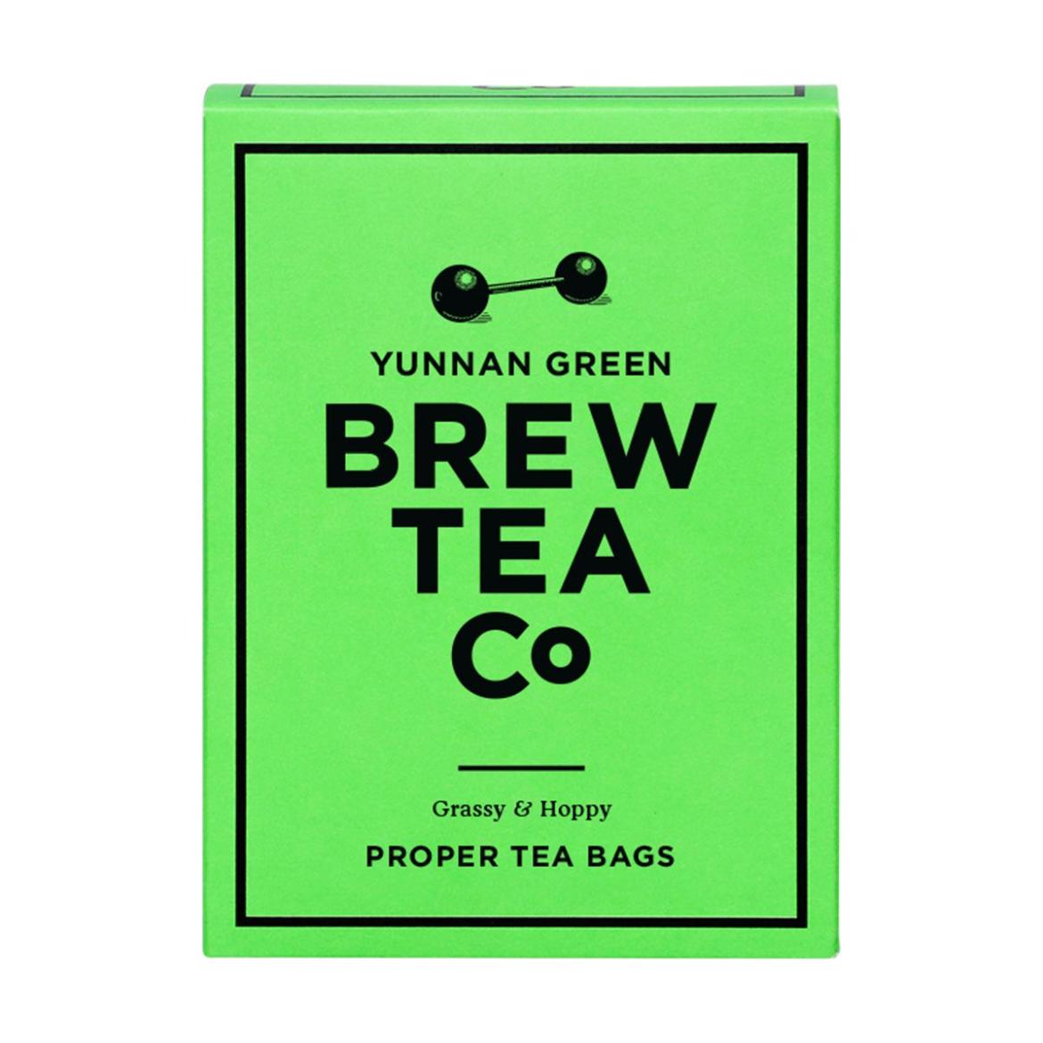 BrewTeaCo Yunnan Zöldtea 15 teafilter 37g