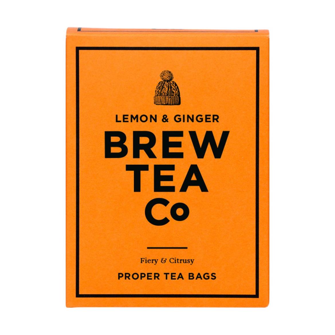 BrewTeaCo Citrom-Gyömbér gyümölcstea 15 filter 52g