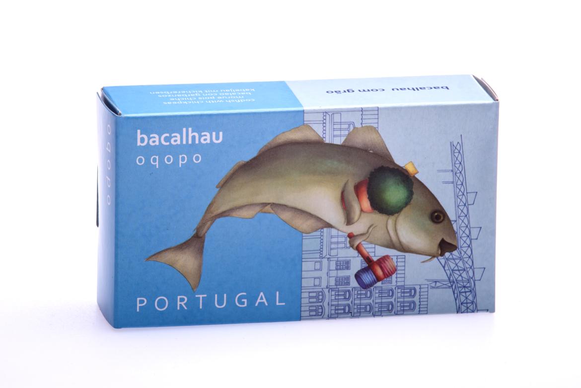 Oqopo Tőkehal csicseriborsóval 120g