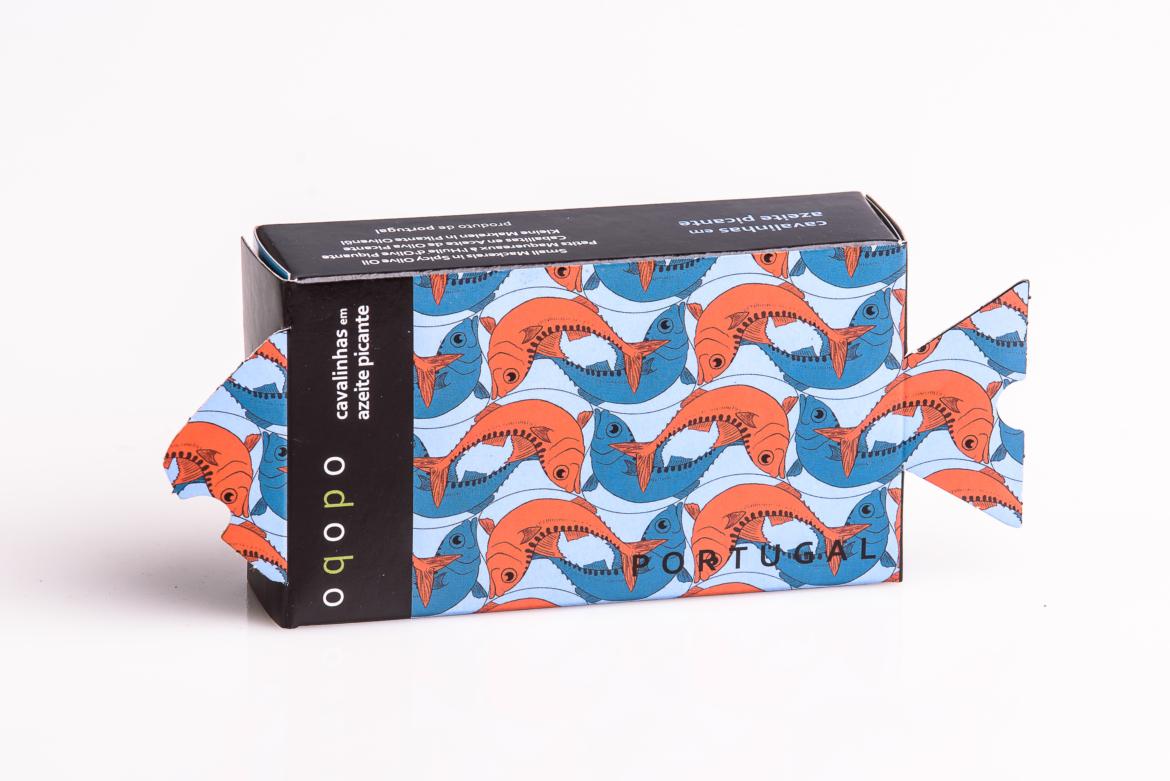 Oqopo Kis makrélák chilis olívaolajban 120g