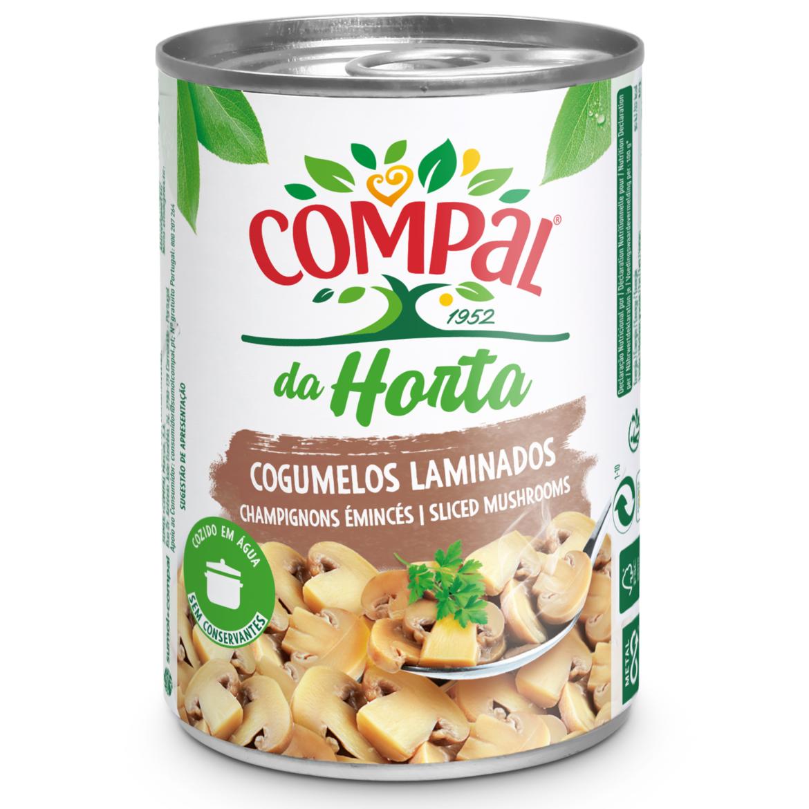 Compal szeletelt gomba 290g