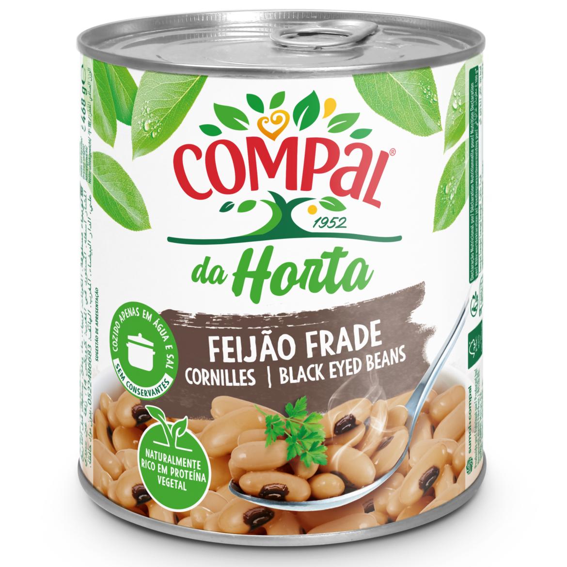Compal Fekete szemű bab 845g