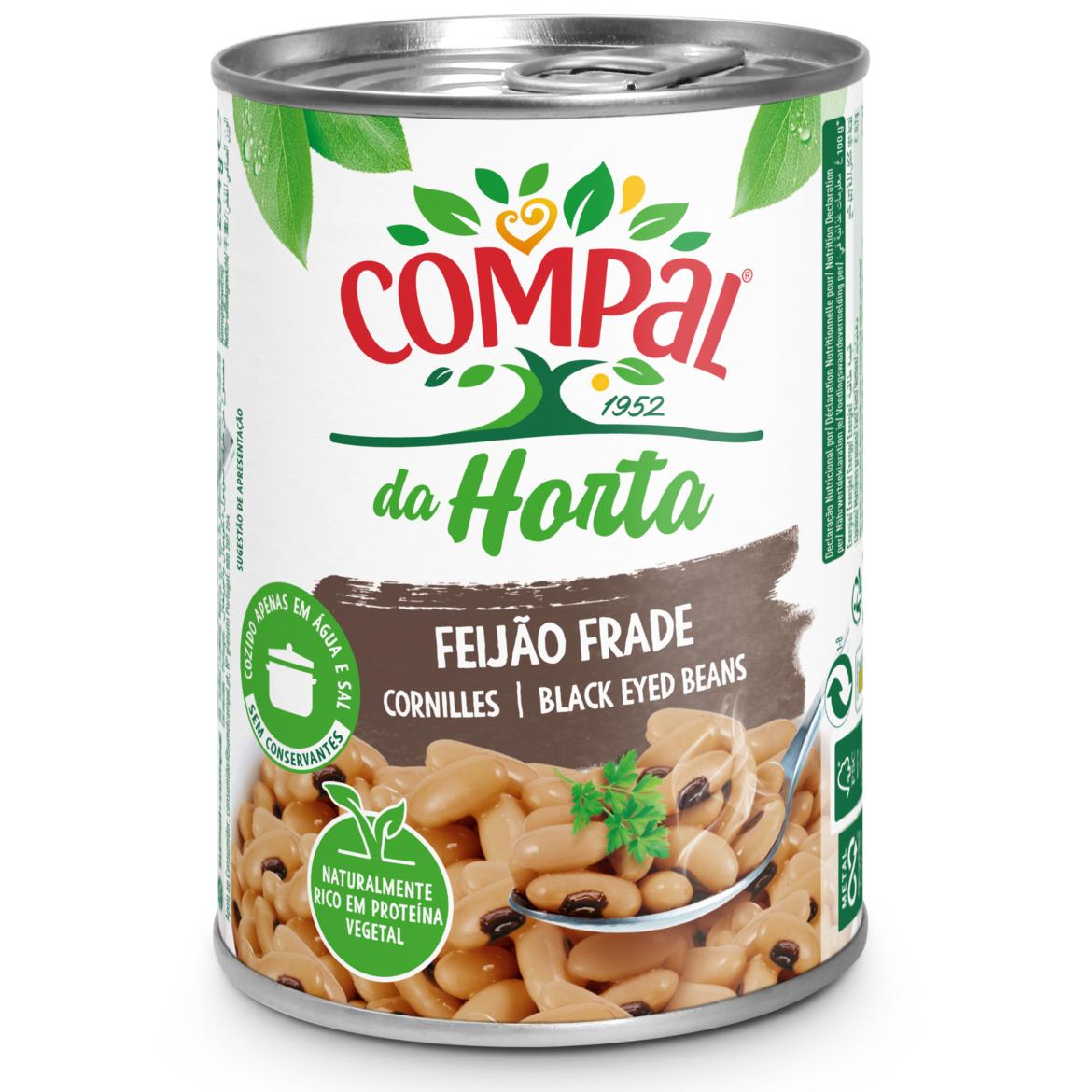 Compal Fekete szemű bab 410g