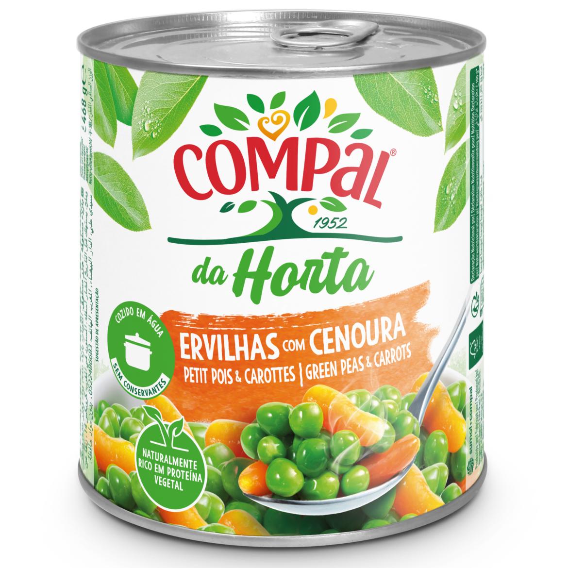 Compal Borsó sárgarépával 845g