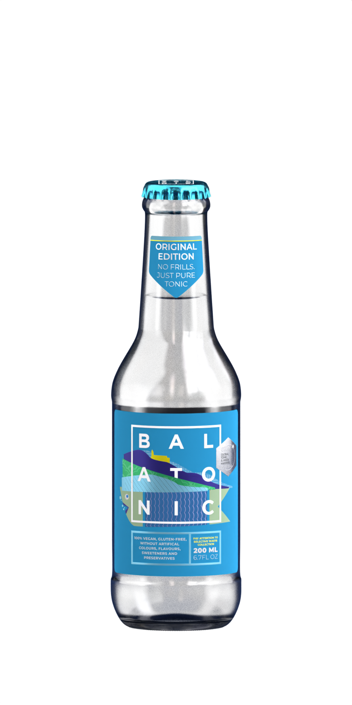 Balatonic Original szénsavas Tonic üdítőital 200ml