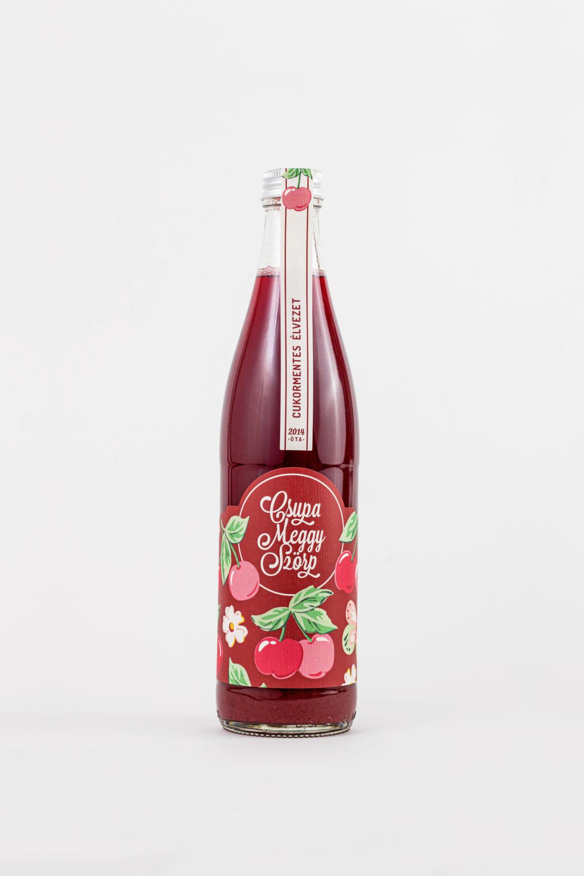 Csupa Meggy Szörp cukormentes 0,5l