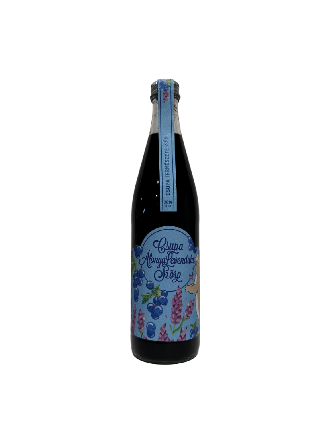 Csupa Áfonya-levendula Szörp 0,5l