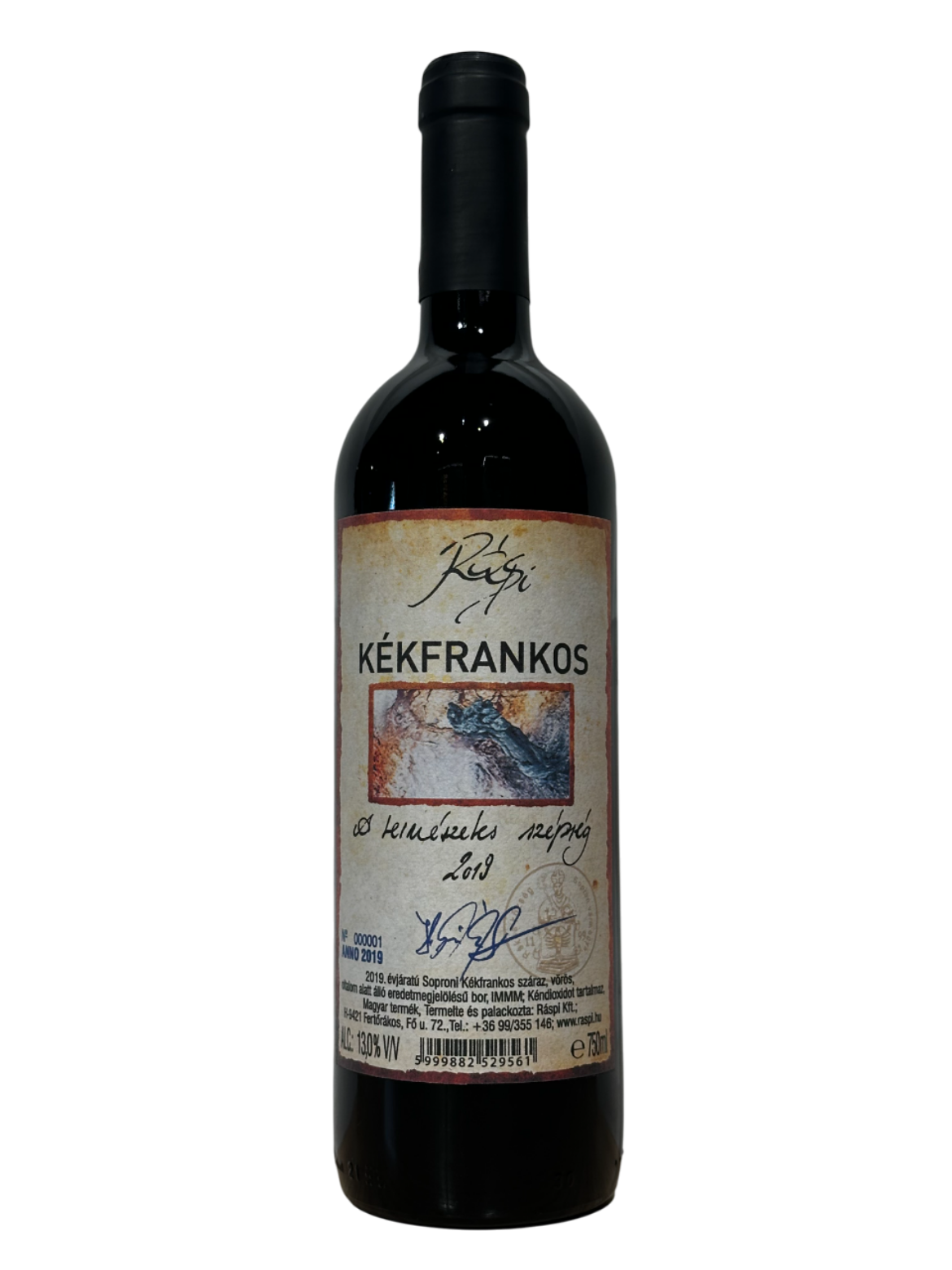 Ráspi Kékfrankos 2019 0,75l