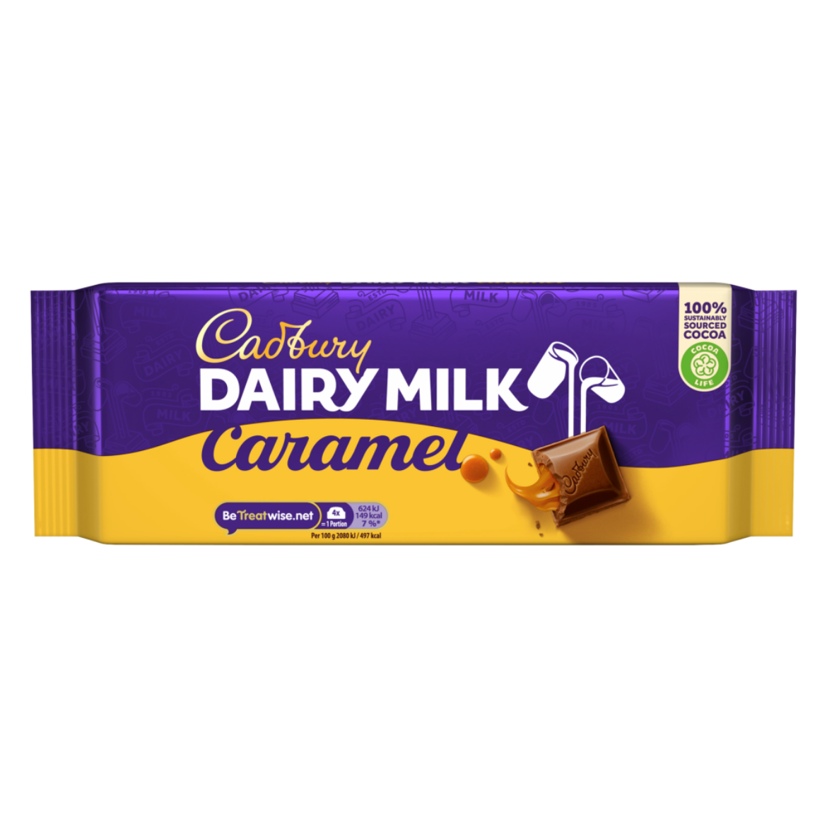 Cadbury Karamellás tejcsokoládé 180g