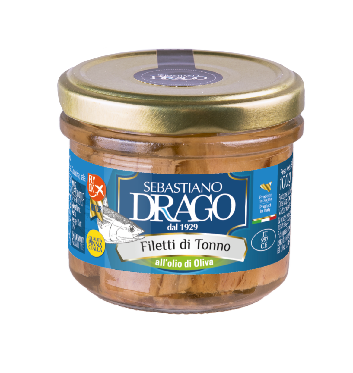 Drago tonhal filé olívaolajban 100g