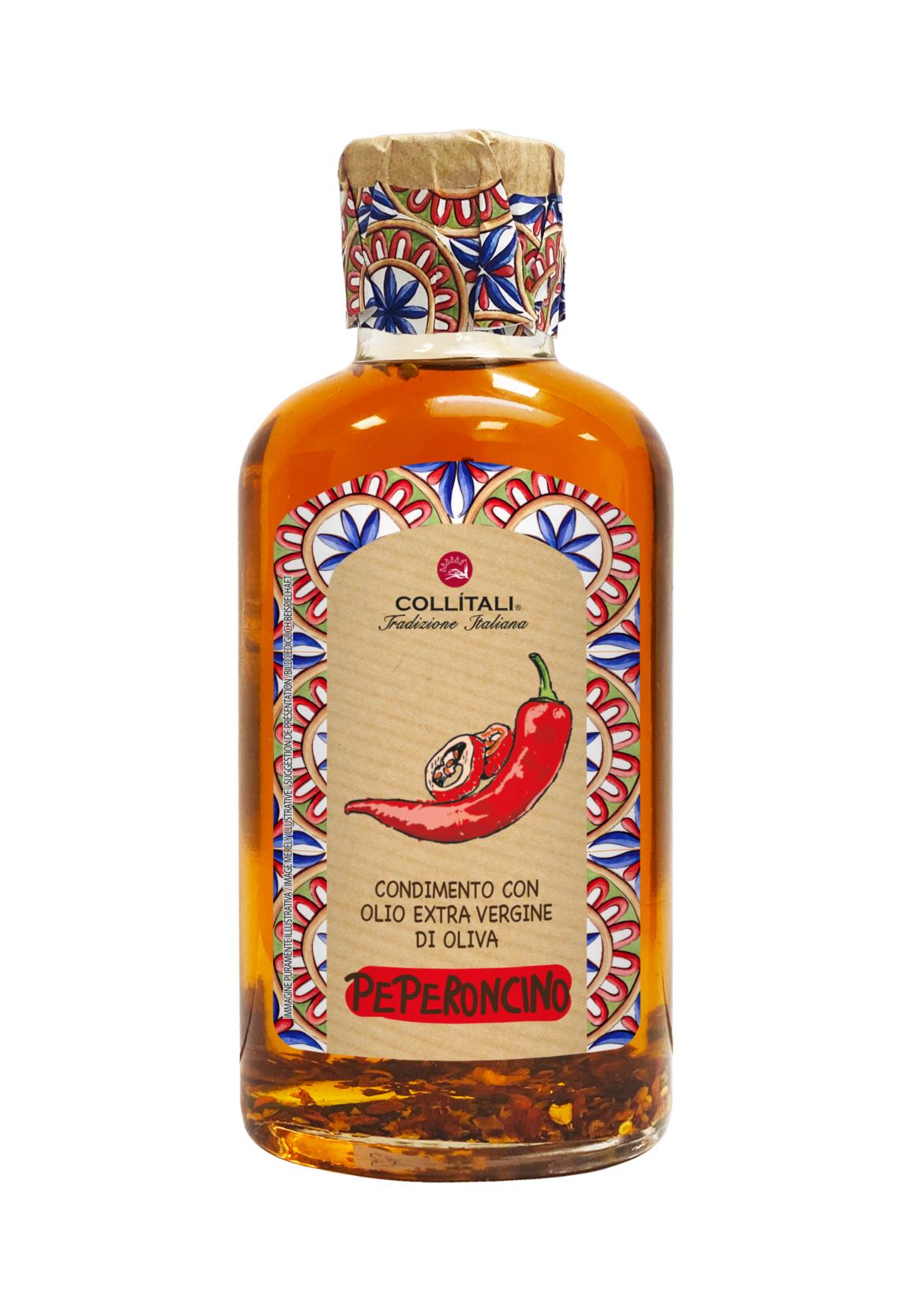 Collitali Chilis extra szűz olívaolaj 250ml