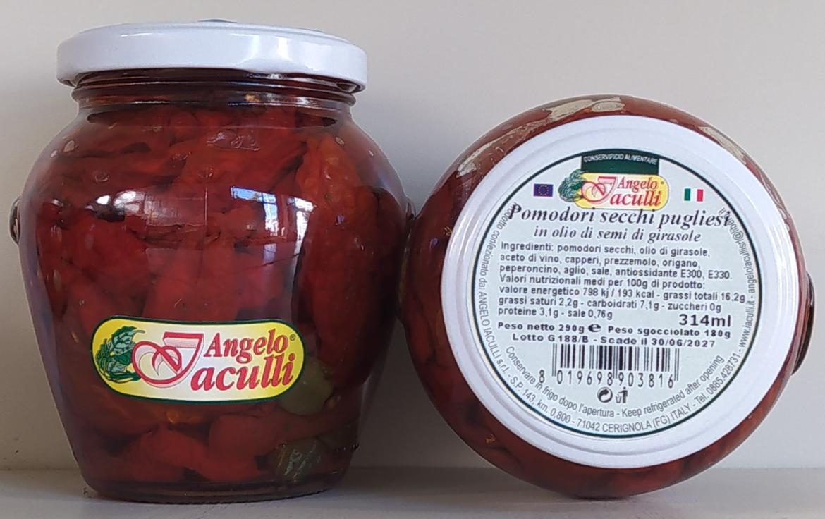 Iaculli Pugliai szárított paradicsom 100g