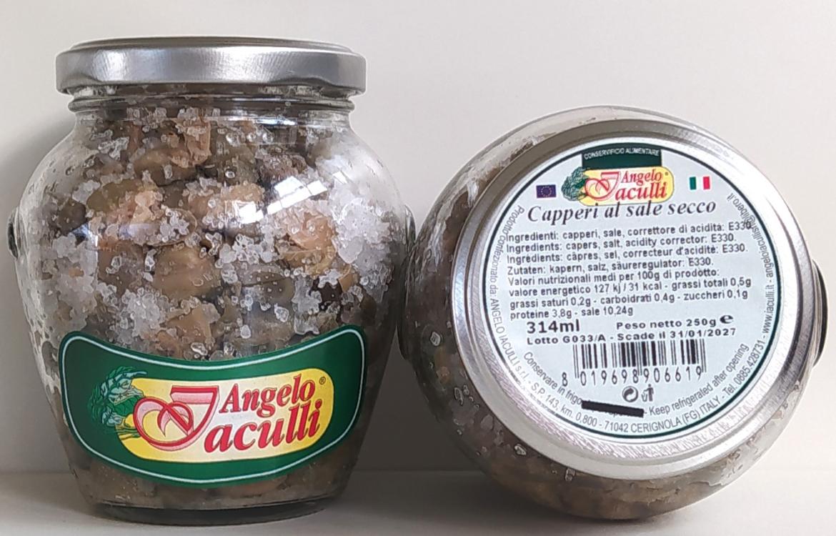 Iaculli Kapribogyó sóban 250g