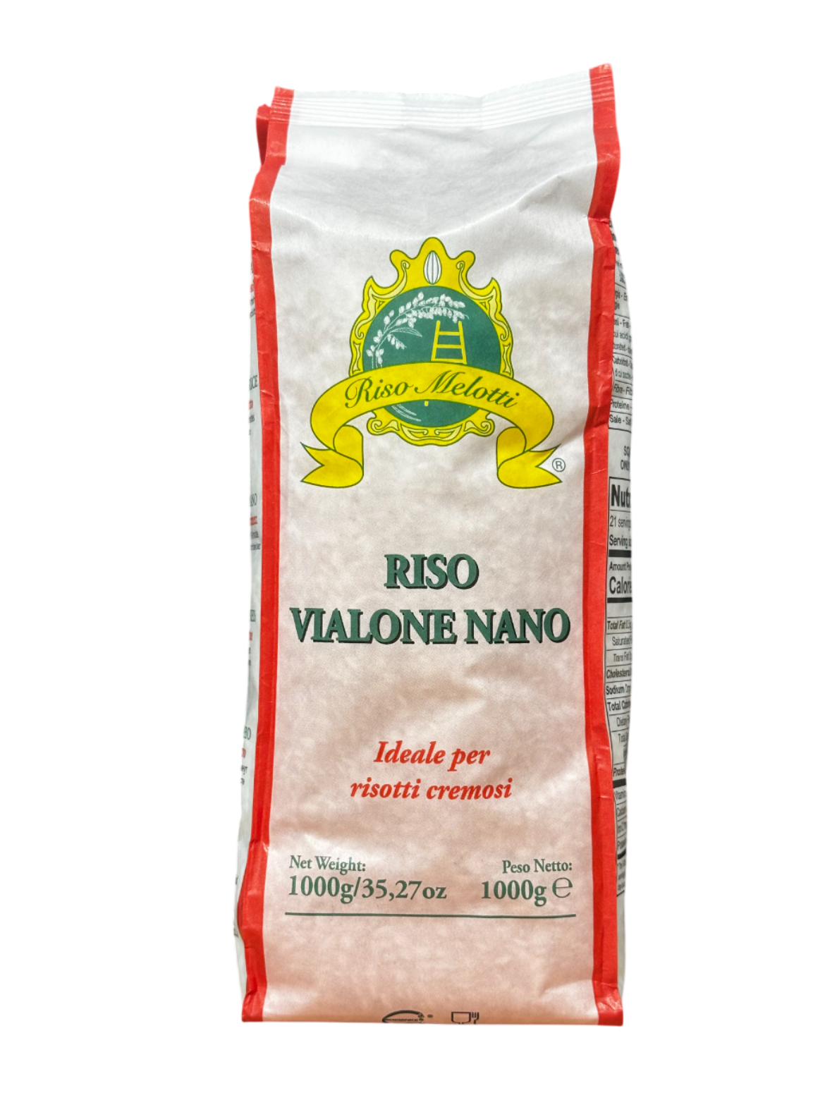 Melotti Vialone Nano rizs 1000g