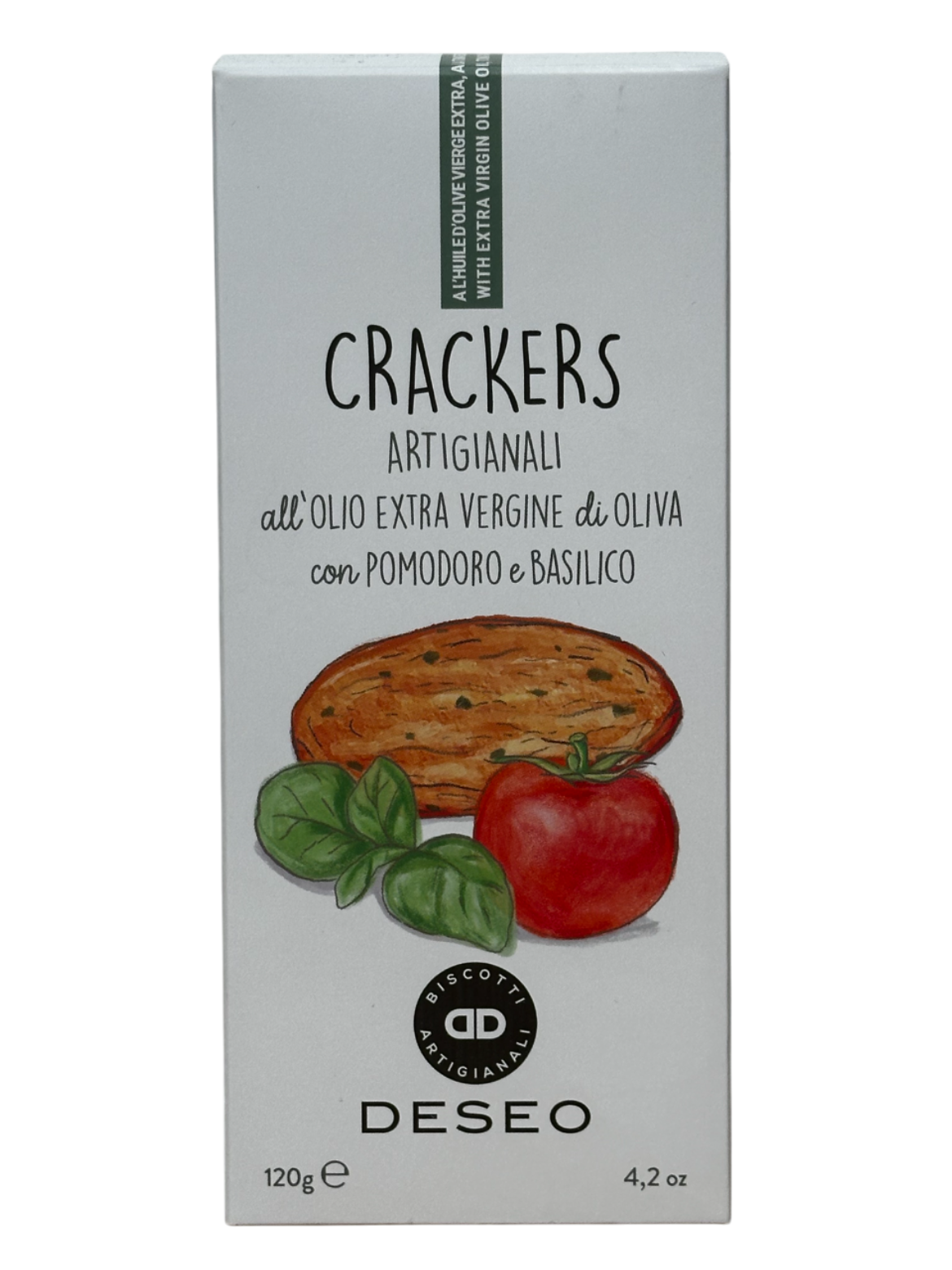 Deseo mediterrán keksz 120g