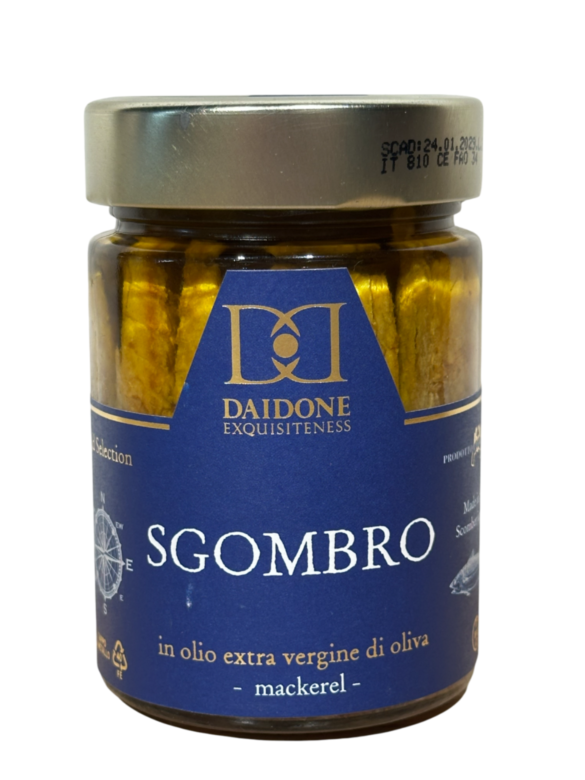 Daidone Makrélafilé olivaolajban 300g