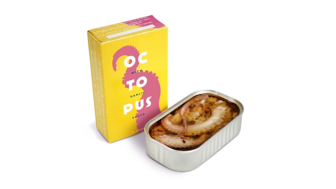 DG Polip fokhagymás szószban 110g