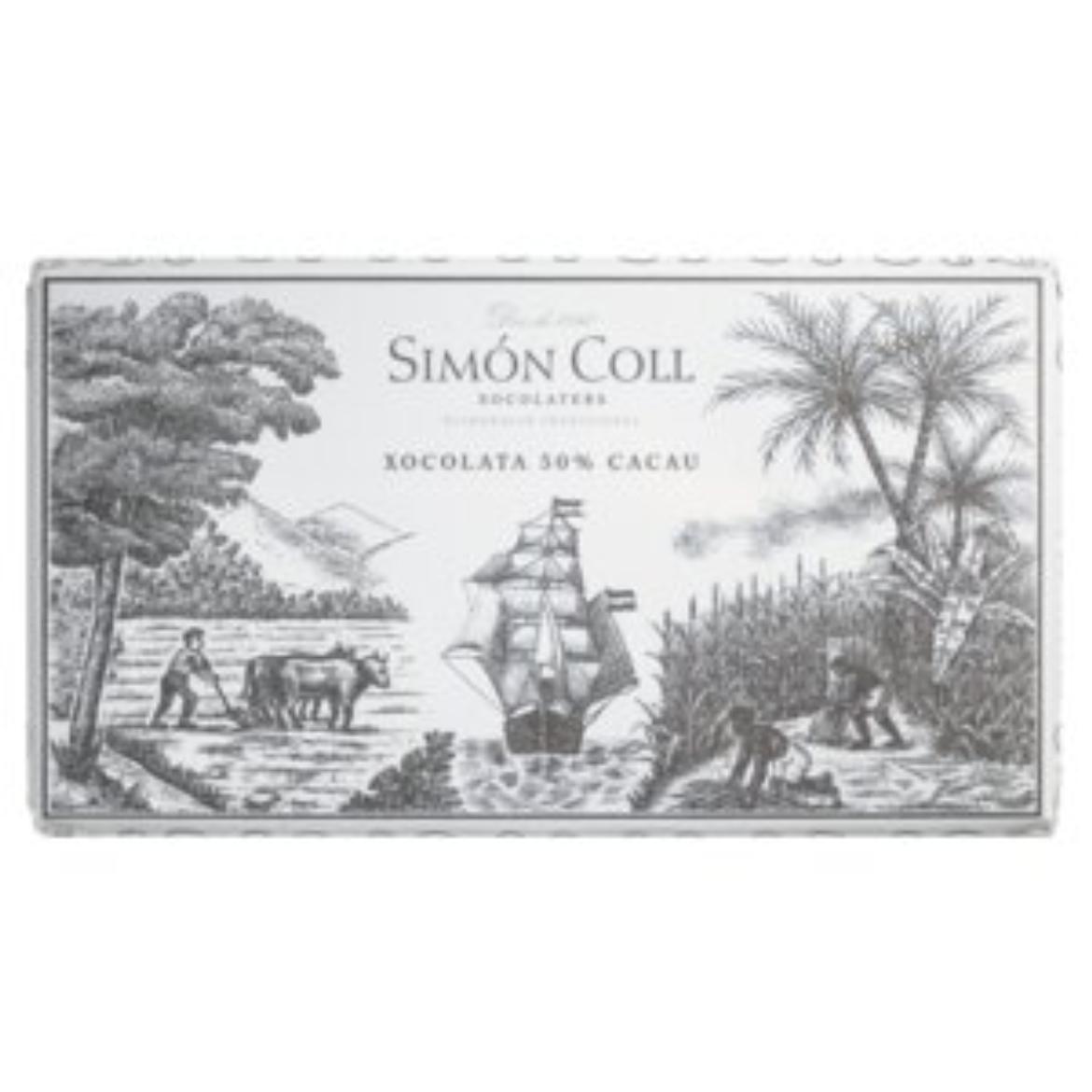 Simón Coll 50%-os étcsokoládé 200g