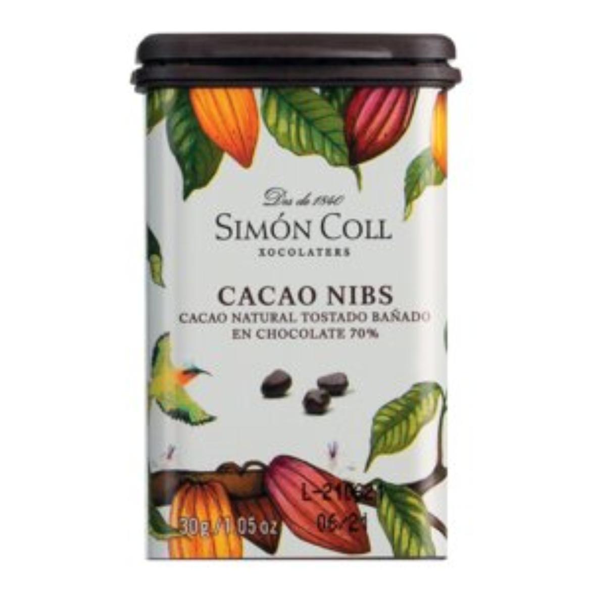 Simon Coll kakaóbab 70%-os étcsokoládéban 30g