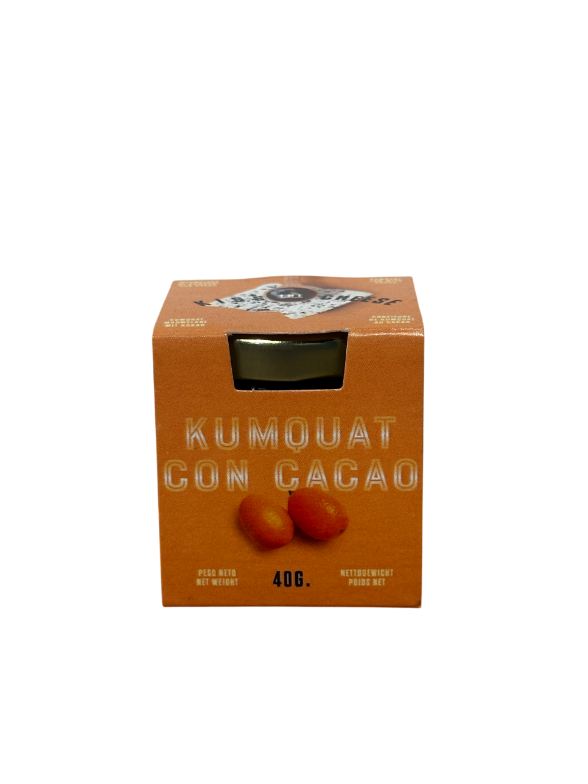 KissCheese Kumquat lekvár kakaóval 40g