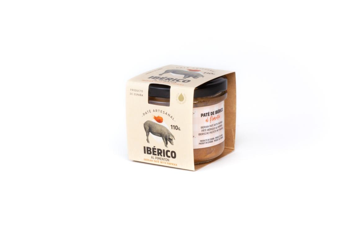 PatéArtesanal IbériaiSertéspástétom paprikával110g