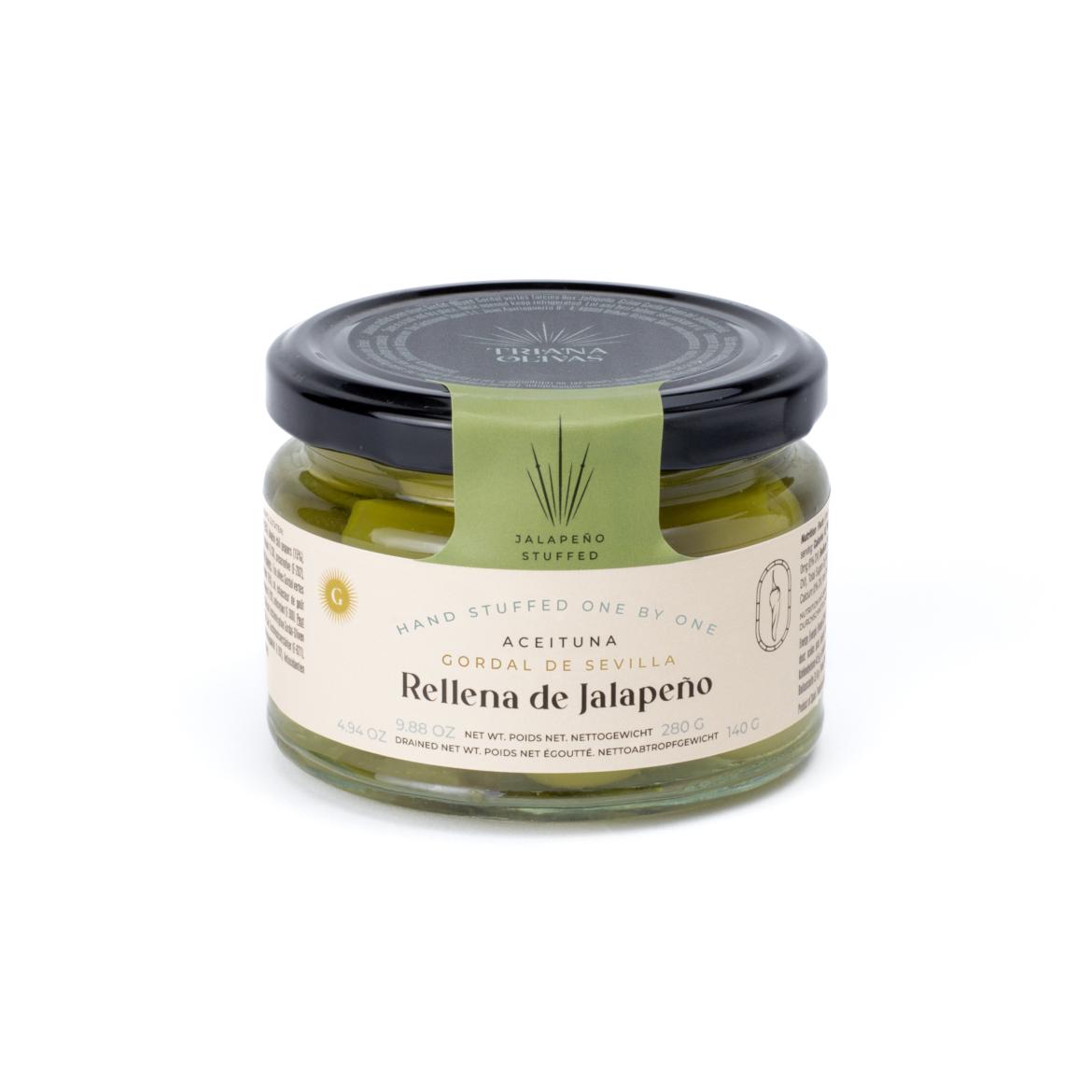 DG Gordal olajbogyó Jalapeno paprikával töltve280g