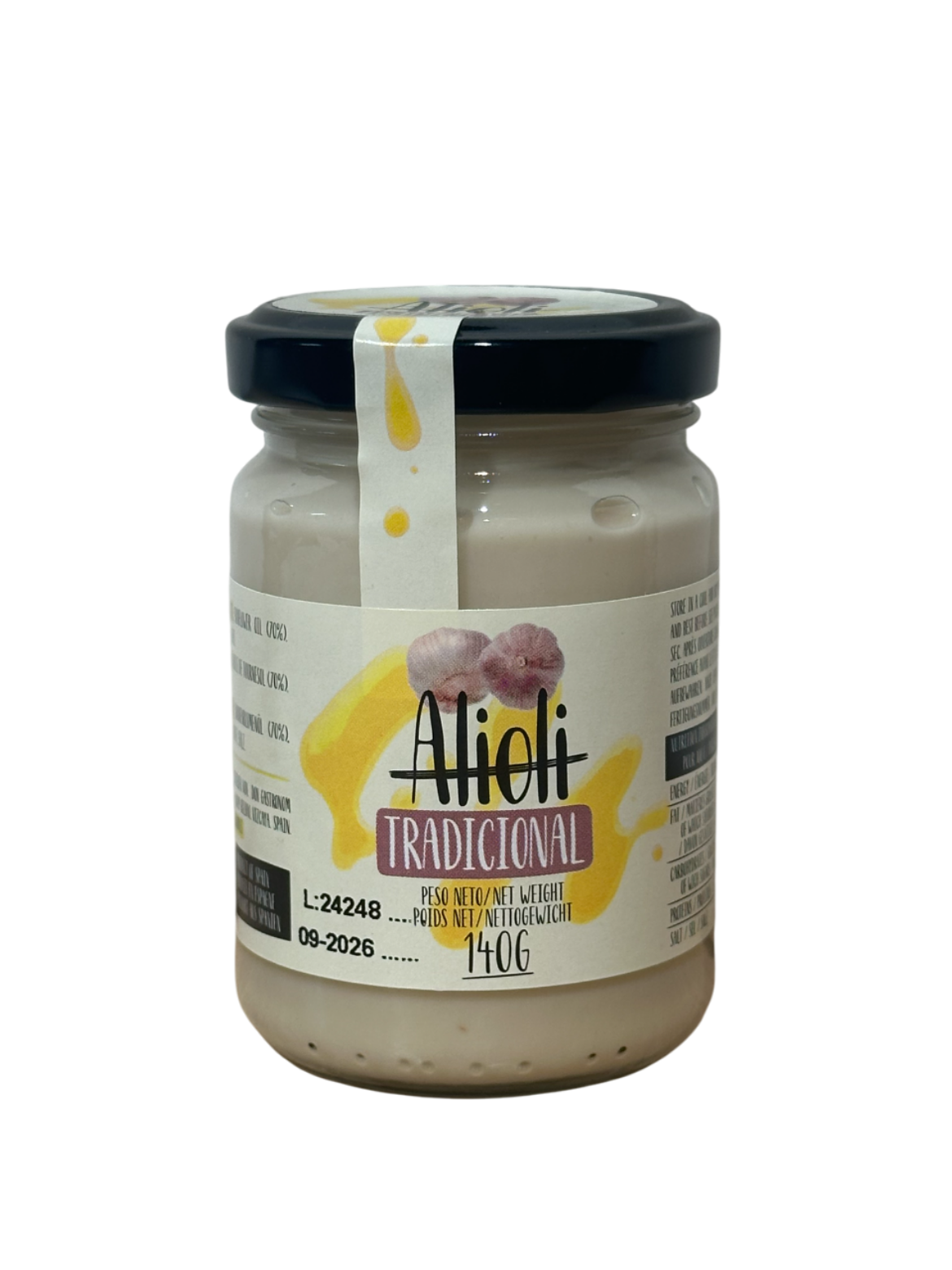 DG Hagyományos alioli szósz 140g