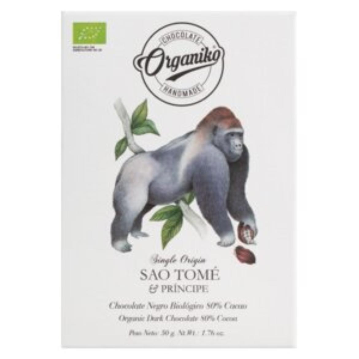 Orgániko Bio étcsokoládé Origin Sao Tomé 50g
