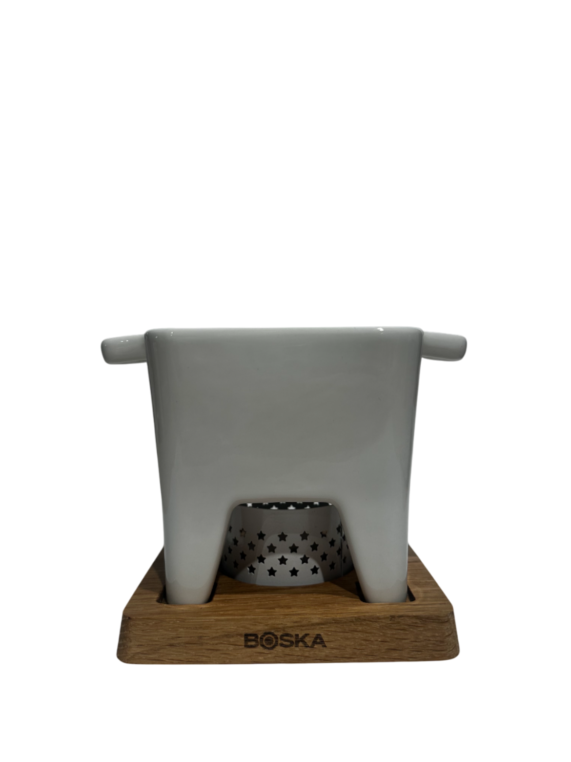 Boska Fondue készlet, fehér (600ml)