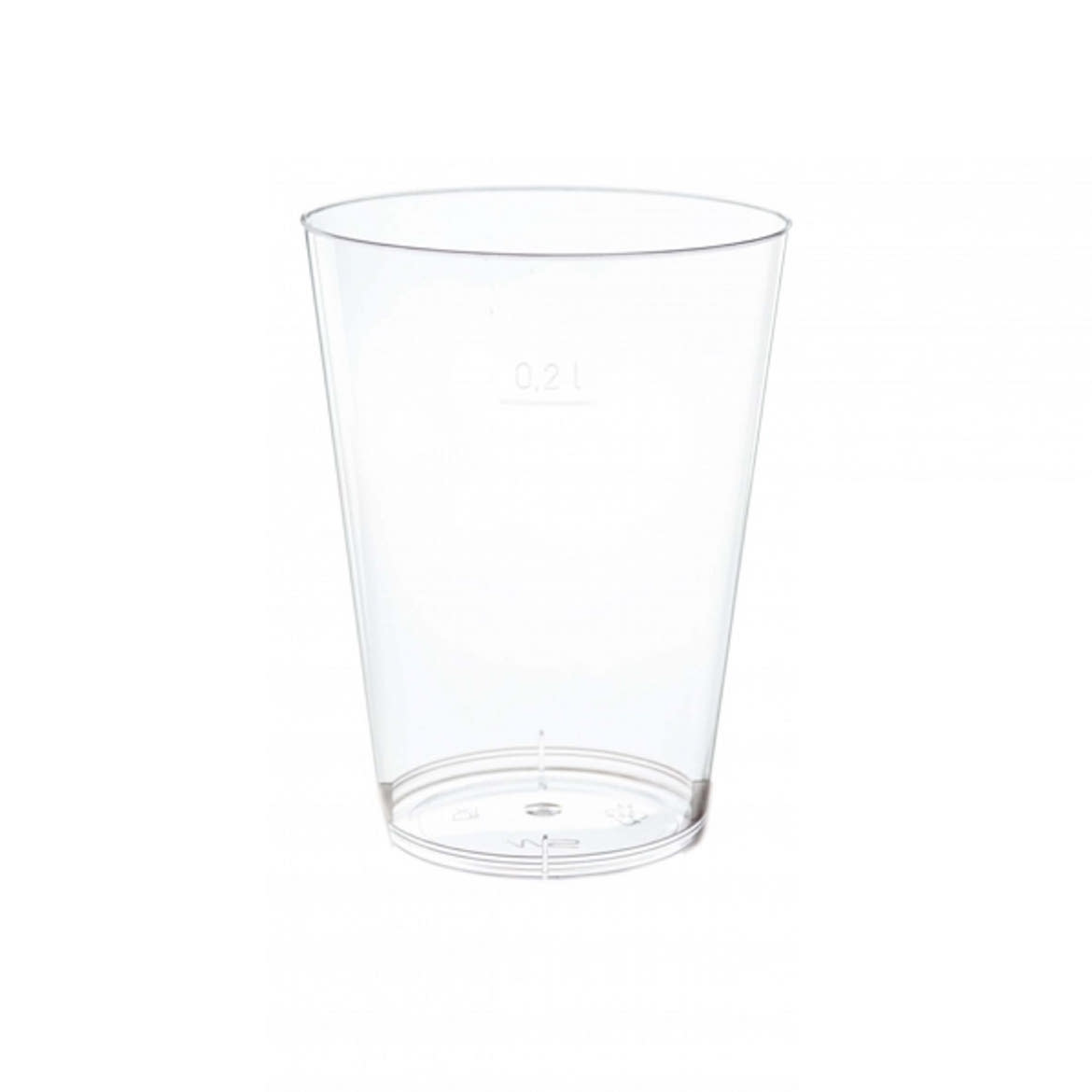 Bunzl Műanyag Snapszos Pohár 2 cl/ 4 cl