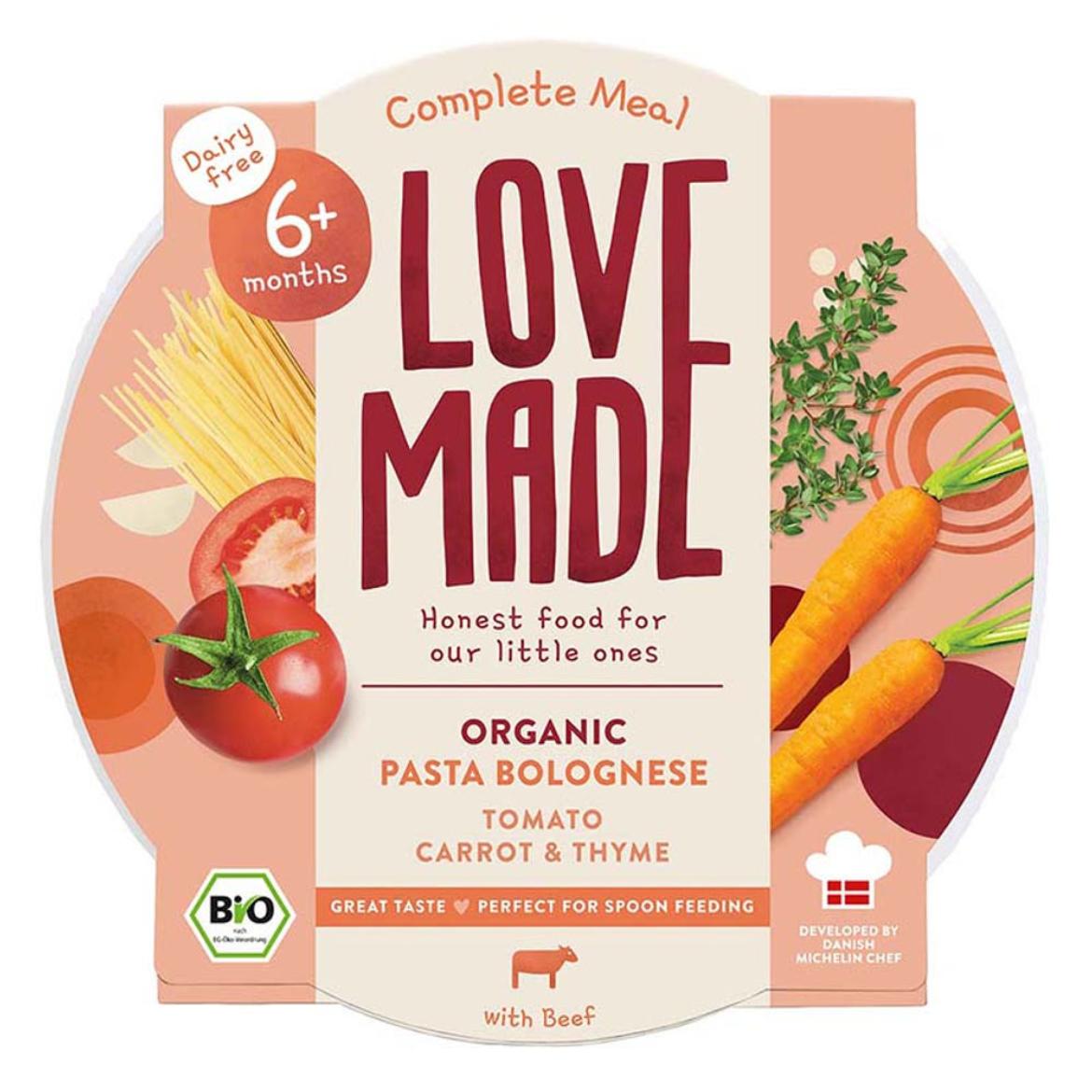 LoveMade Bio Bolognai teszta kakukkfűvel 6 hónapos kortól