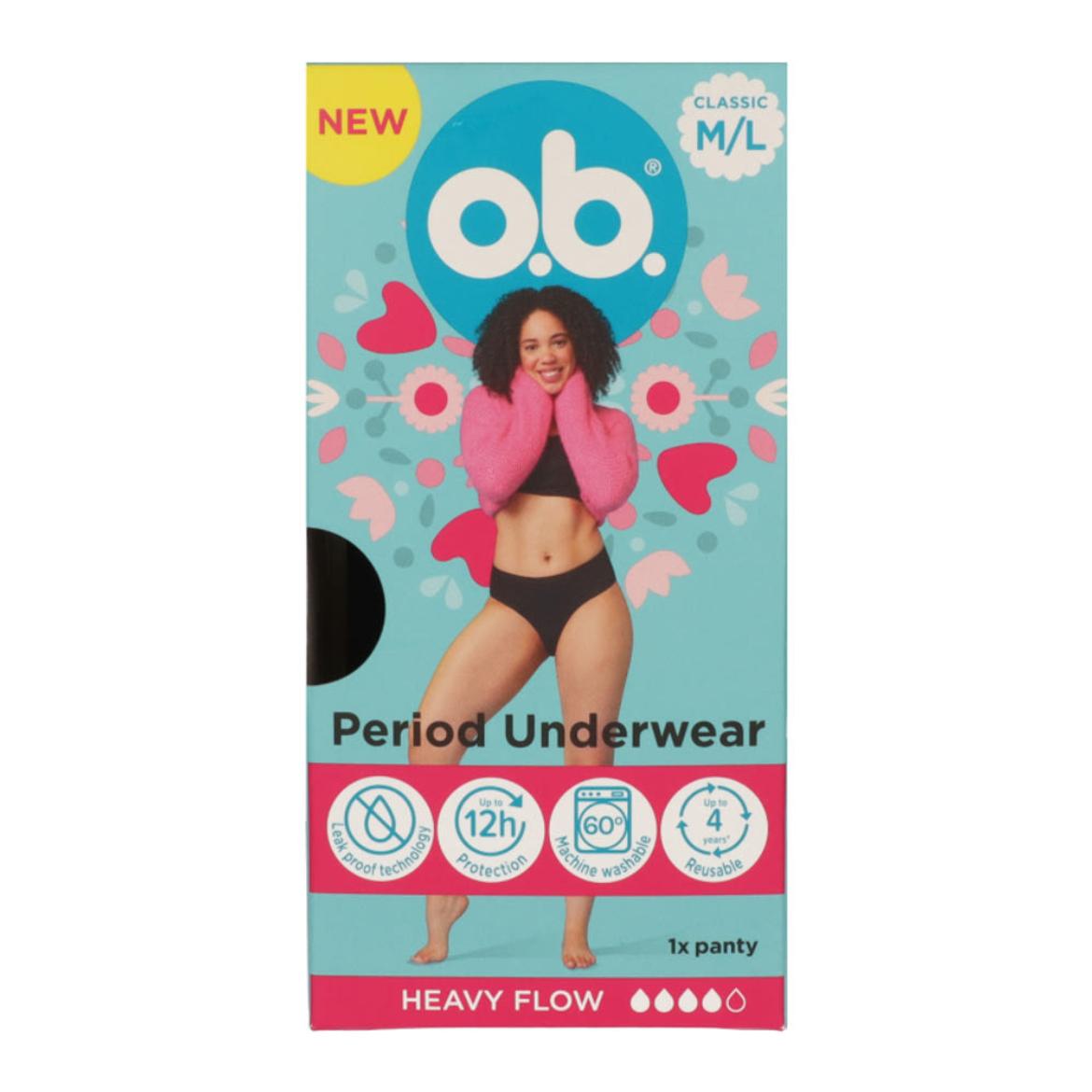 o.b. menstruációs bugyi