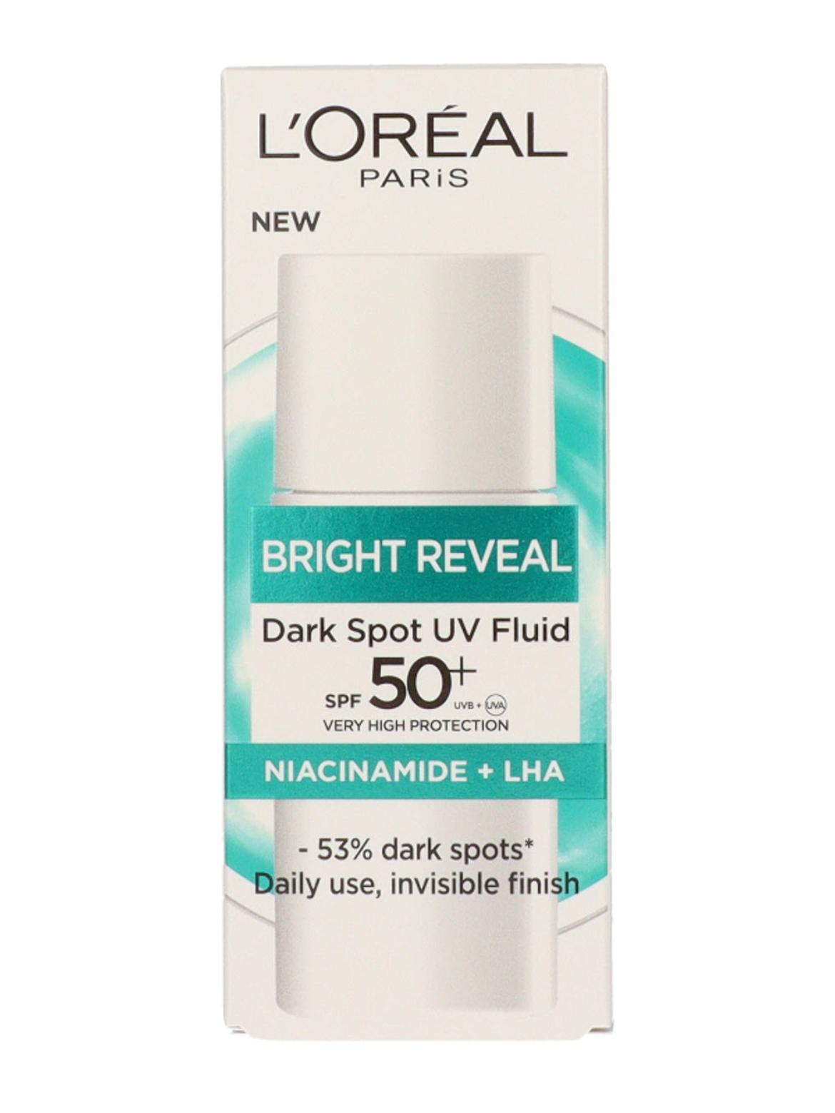 L'Oréal Paris Bright Reveal Dark Spot UV-sugárzás elleni fluid SPF 50+