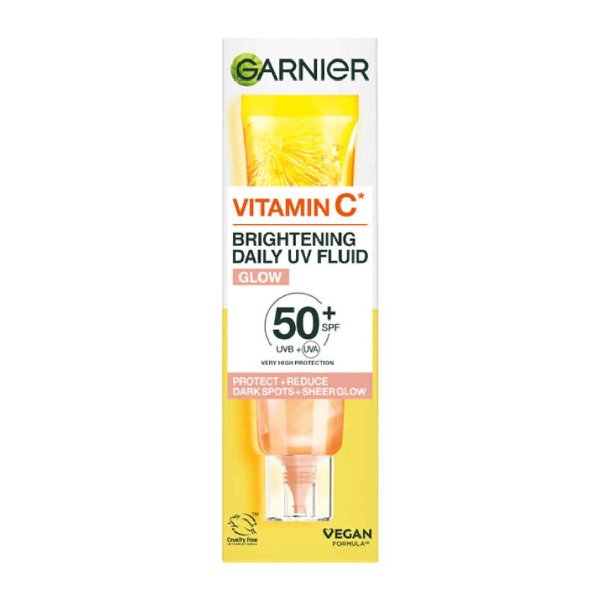 Garnier Skin Naturals Vitamin C színezett élénkítő fluid SPF 50+
