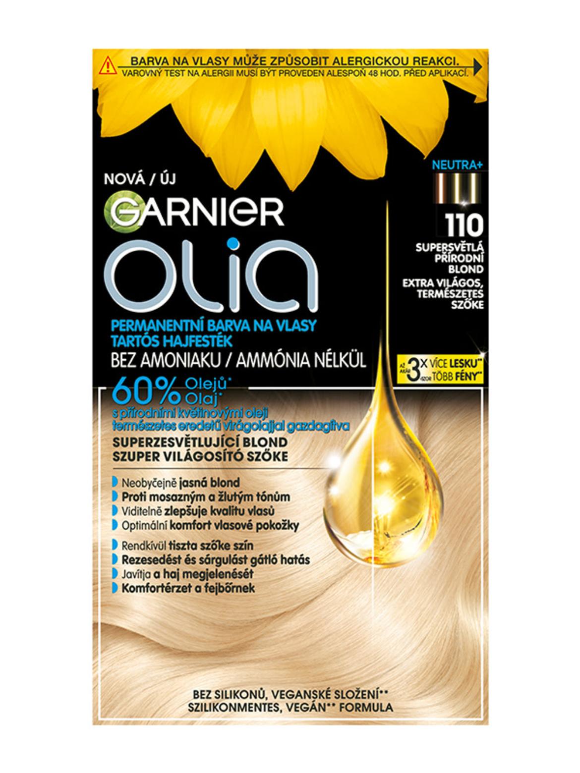 Garnier Olia tartós hajfesték /110 super light natural blonde