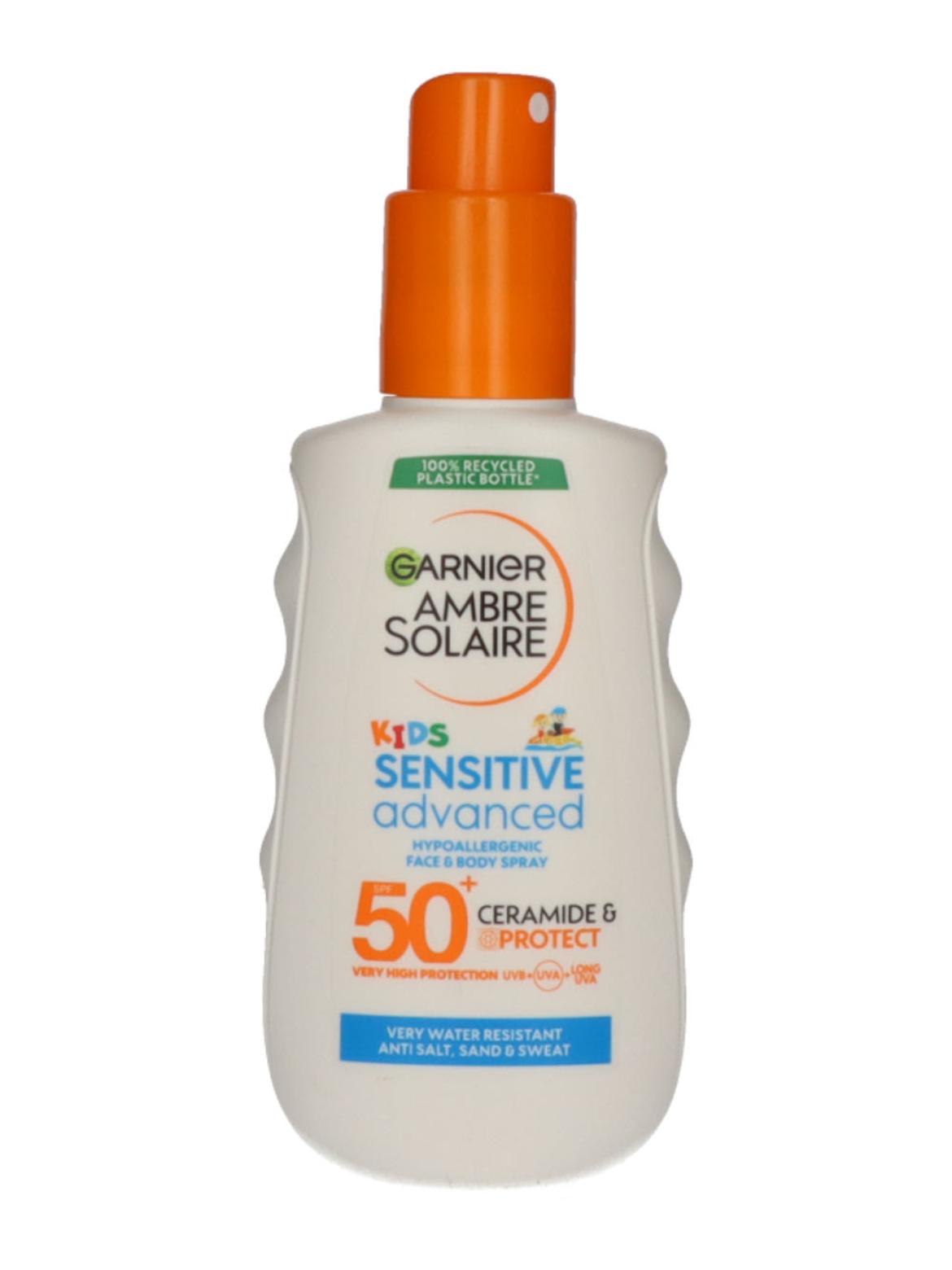 Garnier Ambre Solaire Sensitive Advanced Kids naptej spray SPF50+