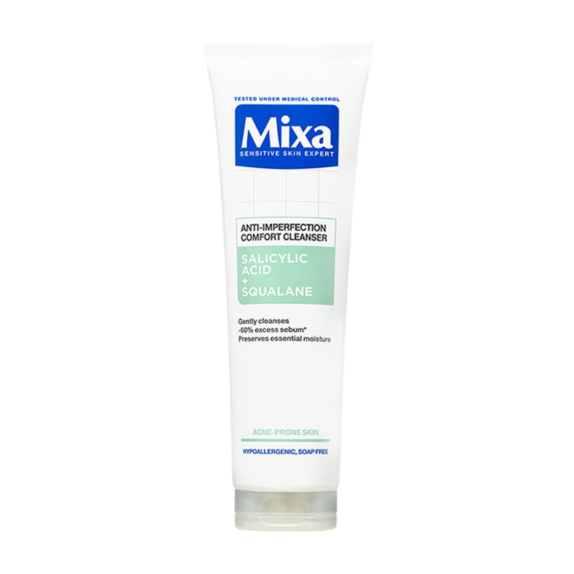 Mixa Salicylic Acid + Squalane Anti-Imperfection arctisztító gél